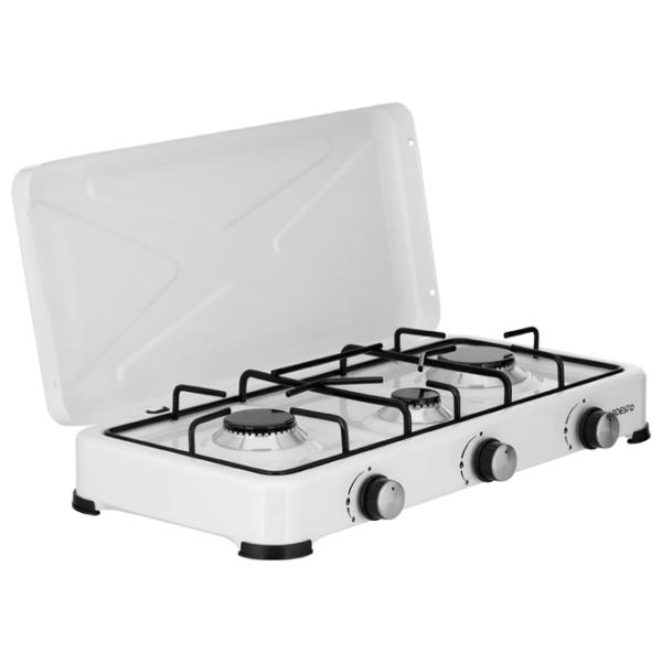 Plită de masă Ardesto GTC-NS3013W Pe gaz/ White photo 3 Plită de masă Ardesto GTC-NS3013W Pe gaz/ White photo 3