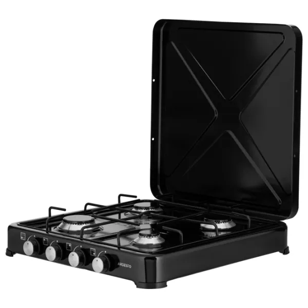 Plită de masă Ardesto GTC-NS4014B Pe gaz/ Black photo 2