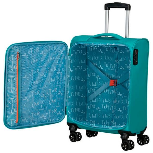 Valiză American Tourister Sea Seeker 36l/ Aqua Green photo 6 Valiză American Tourister Sea Seeker 36l/ Aqua Green photo 6