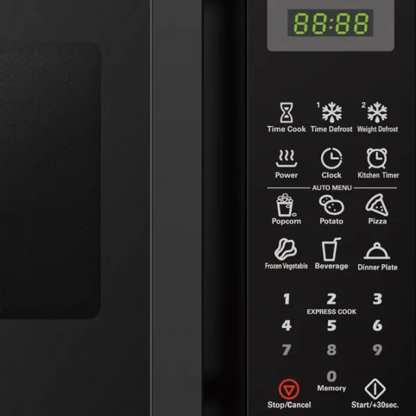Cuptor cu microunde Berk BM7200TCB Standart/ 700 W/ Black photo 2