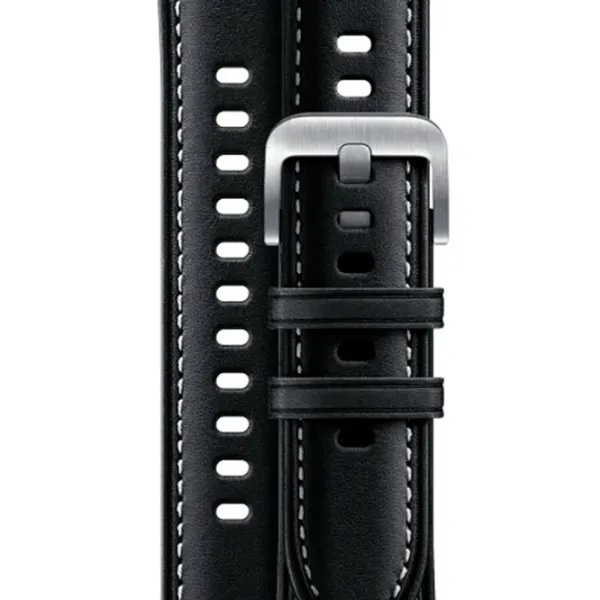 Ремень Samsung Galaxy Watch 3 Ridge Stitch Leather Band Кожа/ 45 мм/ Черный photo 3 Ремень Samsung Galaxy Watch 3 Ridge Stitch Leather Band Кожа/ 45 мм/ Черный photo 3