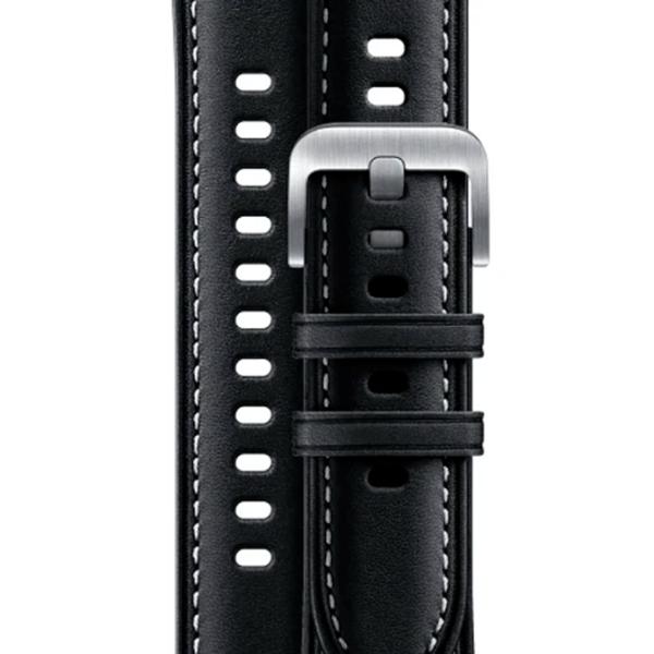 Ремень Samsung Galaxy Watch 3 Ridge Stitch Leather Band Кожа/ 45 мм/ Черный photo 3 Ремень Samsung Galaxy Watch 3 Ridge Stitch Leather Band Кожа/ 45 мм/ Черный photo 3