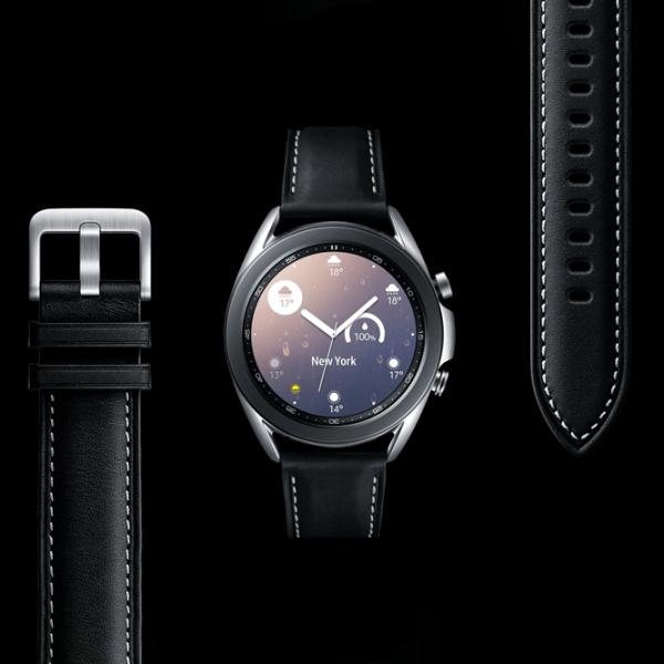 Ремень Samsung Galaxy Watch 3 Ridge Stitch Leather Band Кожа/ 45 мм/ Черный photo 4 Ремень Samsung Galaxy Watch 3 Ridge Stitch Leather Band Кожа/ 45 мм/ Черный photo 4