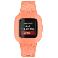 Ceas pentru copii Garmin Vivofit Jr.3 Peach Leopard 0.79"/ Peach photo 3