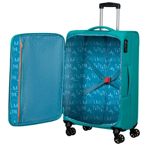 Valiză American Tourister Sea Seeker 61 l/ Aqua Green photo 6 Valiză American Tourister Sea Seeker 61 l/ Aqua Green photo 6