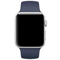 Ремень Apple Watch 2 Sport Band Силикон/ 42/ 44 мм/ Синий Midnight photo 3