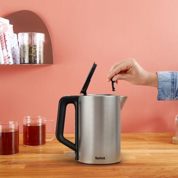 Электрочайник Tefal KI513D10 1.7л / Скрытый / Нержавеющая сталь photo 5 Электрочайник Tefal KI513D10 1.7л / Скрытый / Нержавеющая сталь photo 5