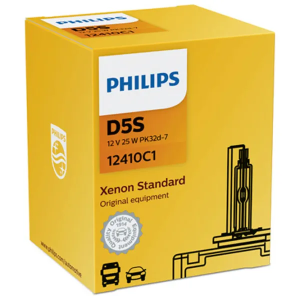 Lampă auto Philips 12410C1 Xenon/ D5S/ PK32d-7/ 25 W photo 2