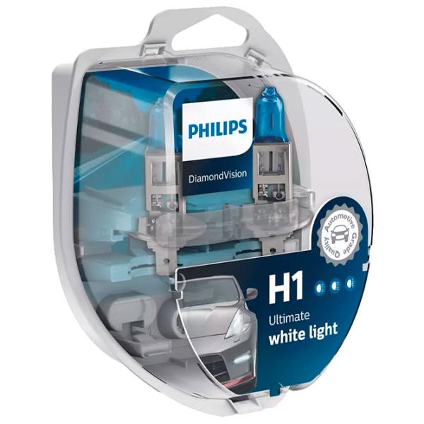 Автомобильная лампа Philips 12258DVS2 Галоген/ H1/ P14.5s/ 55 Вт/ 800лм photo 2