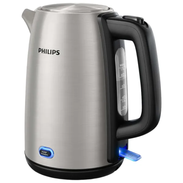Ceainic electric Philips HD9353/90 1.7l / Ascuns / Inox photo 2