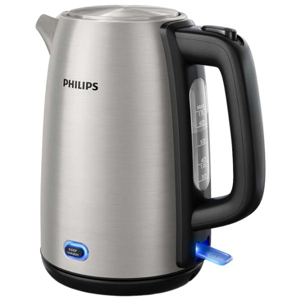 Ceainic electric Philips HD9353/90 1.7l / Ascuns / Inox photo 2