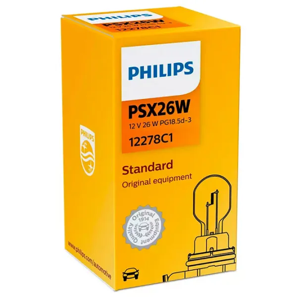 Lampă auto Philips 12278C1 Halogen/ PSX26W/ PG18.5d-3/ 26 W photo 2