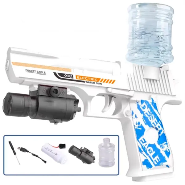 Pistol cu apa Water Gun 2119A+ 8+/ Apă/ White photo 4 Pistol cu apa Water Gun 2119A+ 8+/ Apă/ White photo 4