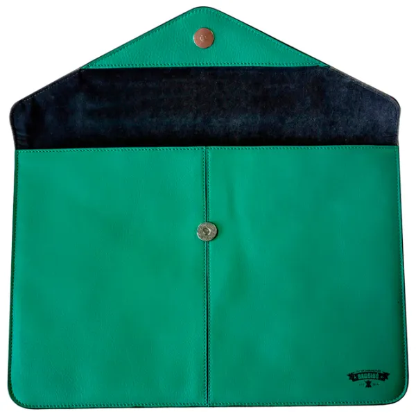 Husă pentru laptop Baggins Leather Sleeve 14"/ Green photo 3