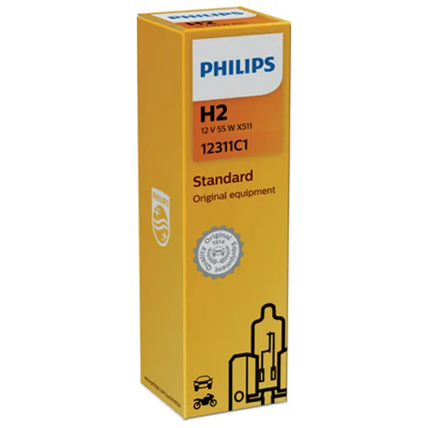 Автомобильная лампа Philips 12311C1 Накал/ H2/ X511/ 55 Вт photo 2