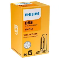 Автомобильная лампа Philips 12411C1 Ксенон/ D8S/ PK32d-1/ 25 Вт/ 2000лм photo 2