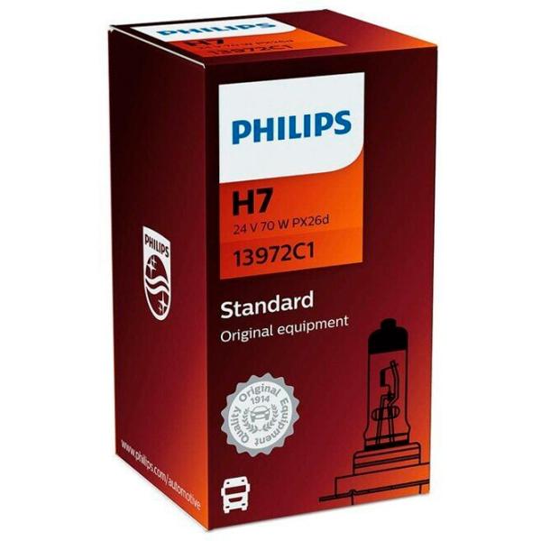 Lampă auto Philips 13972C1 Halogen/ H7/ PX26d/ 70 W photo 2