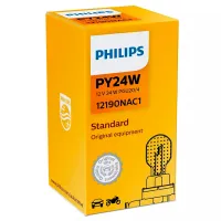 Lampă auto Philips 12190NAC1 Incandescentă/ PY24W/ PGU20/ 4/ 24 W/ 300lm photo 2