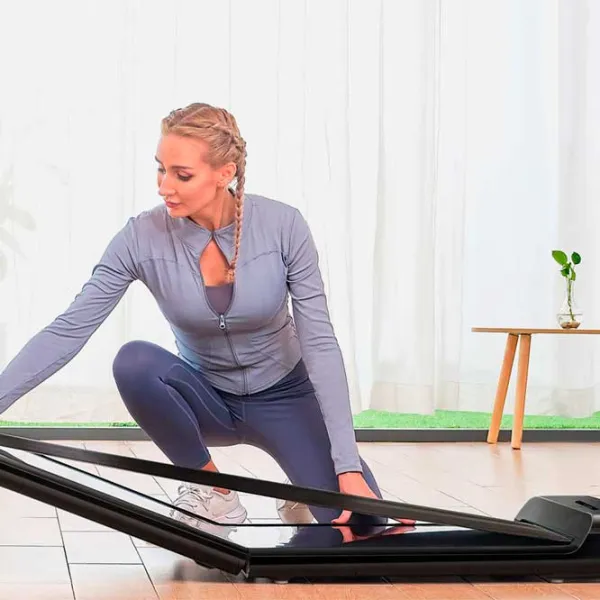 Bandă de alergat Kingsmith Treadmill S1 6 km/h / 100 kg / Black photo 3