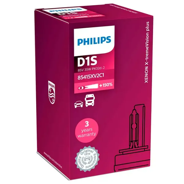 Lampă auto Philips 85415XV2C1 Xenon/ D1S/ PK32d-2/ 35 W/ 3200lm photo 2