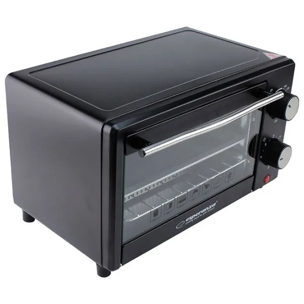 Cuptor electric Esperanza EKO007 10 l / 900 W / Black photo 3