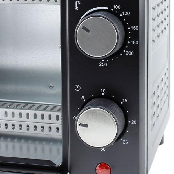 Cuptor electric Esperanza EKO007 10 l / 900 W / Black photo 6