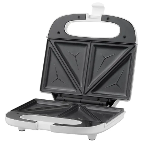 Aparat pentru sandvișuri Ardesto SM-H100W 700 W/ White photo 2