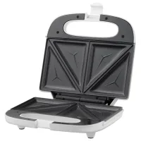 Aparat pentru sandvișuri Ardesto SM-H100W 700 W/ White photo 2