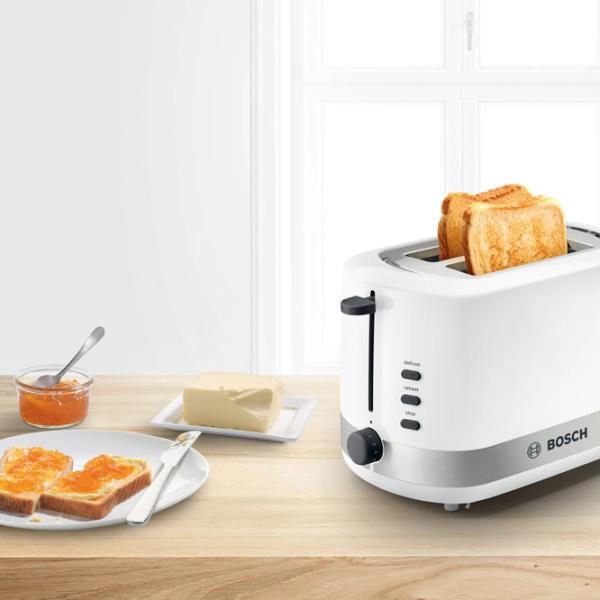 Toster Bosch TAT6A511 Mecanic/ 800 W/ White photo 4
