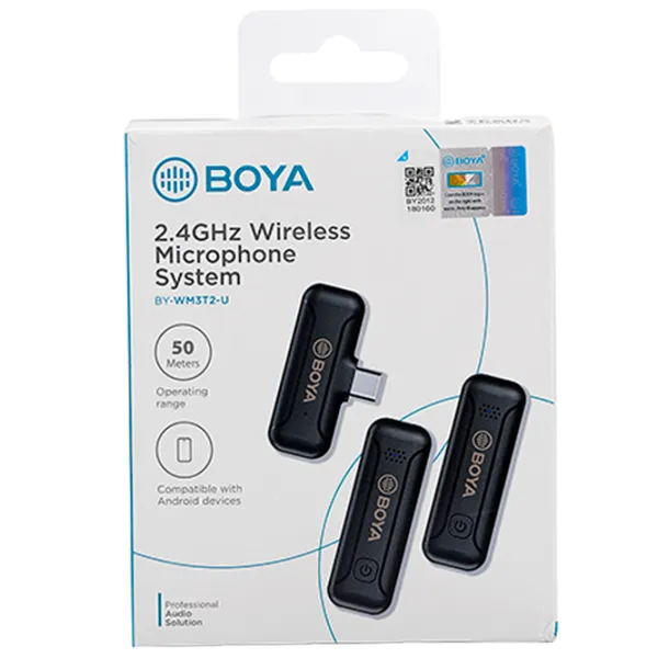 Микрофон Boya BY-WM3T2-U2 Черный photo 4