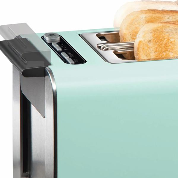 Тостер Bosch TAT8612 Электронное/ 860 Вт/ Светло-синий photo 3