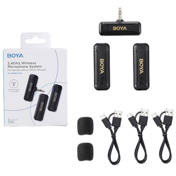 Микрофон Boya BY-WM3T2-M2 Черный photo 3