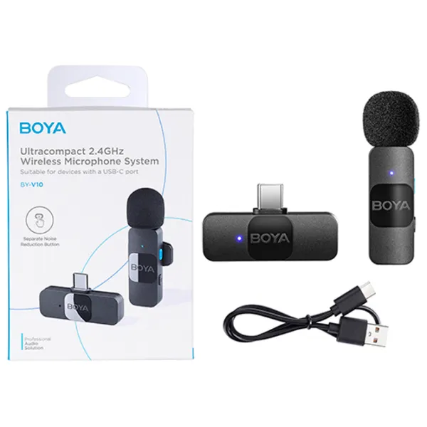 Микрофон Boya BY-V10 Черный photo 6