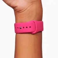 Ремень Apple Watch Dragon Fruit Sport Band Силикон/ 44 mm/ Розовый photo 2