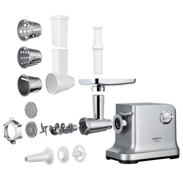 Mașină de tocat carne Ardesto MGL-3580D 2200 W/ 2 kg/ min/ Inox photo 4