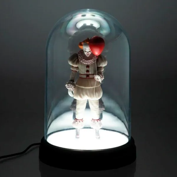 Настольная лампа фан Paladone Paladone Pennywise Bell Jar Light V2 Черный photo 3