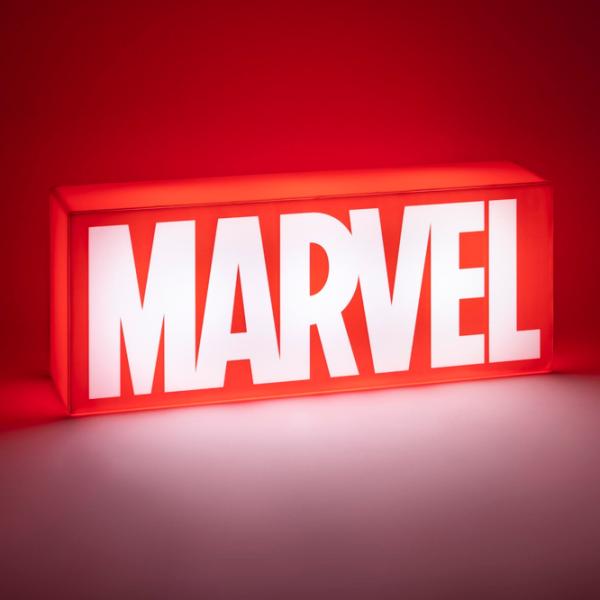 Настольная лампа фан Paladone Marvel Logo Light V3 HOME Красный photo 3