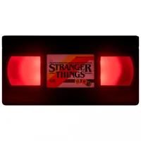 Lampă de masă fan Paladone Stranger Things VHS Logo Light Black photo 2