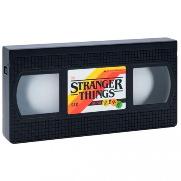Lampă de masă fan Paladone Stranger Things VHS Logo Light Black photo 3 Lampă de masă fan Paladone Stranger Things VHS Logo Light Black photo 3