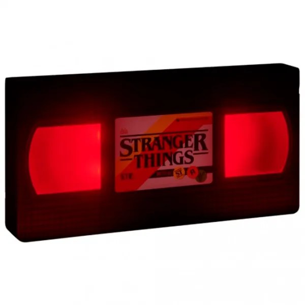 Lampă de masă fan Paladone Stranger Things VHS Logo Light Black photo 4 Lampă de masă fan Paladone Stranger Things VHS Logo Light Black photo 4
