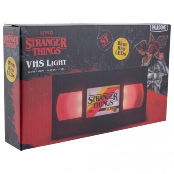 Lampă de masă fan Paladone Stranger Things VHS Logo Light Black photo 9 Lampă de masă fan Paladone Stranger Things VHS Logo Light Black photo 9