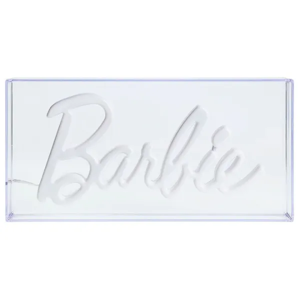 Lampă de masă fan Paladone Barbie LED Neon Light Transparent photo 2 Lampă de masă fan Paladone Barbie LED Neon Light Transparent photo 2