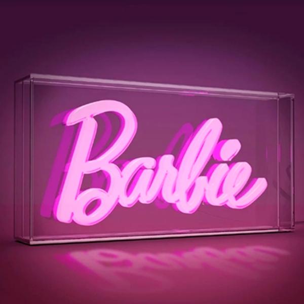 Lampă de masă fan Paladone Barbie LED Neon Light Transparent photo 3 Lampă de masă fan Paladone Barbie LED Neon Light Transparent photo 3