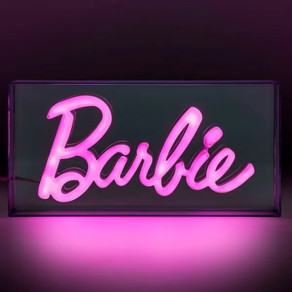 Lampă de masă fan Paladone Barbie LED Neon Light Transparent photo 4 Lampă de masă fan Paladone Barbie LED Neon Light Transparent photo 4