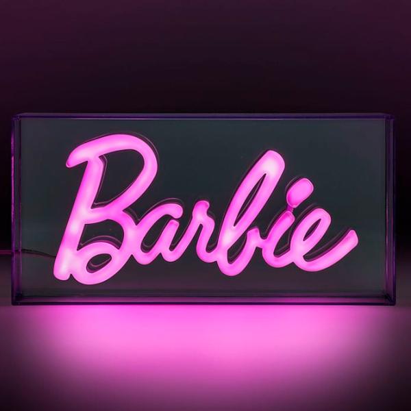 Lampă de masă fan Paladone Barbie LED Neon Light Transparent photo 4 Lampă de masă fan Paladone Barbie LED Neon Light Transparent photo 4