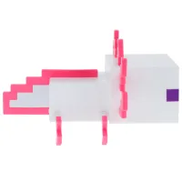 Lampă de masă fan Paladone Minecraft Axolotl Light White photo 2
