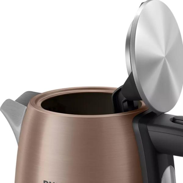 Ceainic electric Philips HD9355/92 1.7l / Ascuns / Brown photo 3