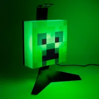 Настольная лампа Paladone Minecraft Creeper Head Черный photo 4