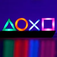 Настольная лампа фан Paladone Playstation Icons V3 Черный photo 2