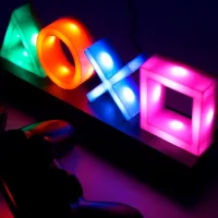 Настольная лампа фан Paladone Playstation Icons V3 Черный photo 3